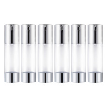 Reisegröße Airless-Pumpflaschen, Vakuum-Design, auslaufsicherer Behälter für Kosmetik, nachfüllbare Kosmetikbehälter für Foundation, Seren,