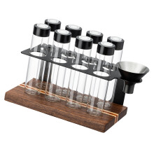 Glas-Kaffeebohnen-Aufbewahrungsröhrchen,
