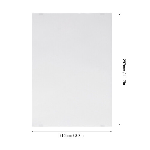 A4 Thermal Paper 100 Sheets 210 x 297mm Quick Dry Inkless Folding Multi-Purpose 1
