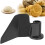 Bread Maker Paddle, Black Bread Maker Blade Mixing Paddle, Carbon Steel Bread Maker Kneading Knife, Part Mixing Paddle Replacement for Bread Makers 2