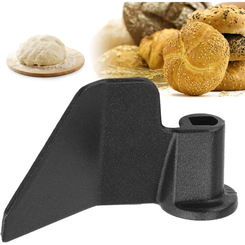 Bread Maker Paddle, Black Bread Maker Blade Mixing Paddle, Carbon Steel Bread Maker Kneading Knife, Part Mixing Paddle Replacement for Bread Makers 1