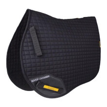 Ridable saddle pad, allround English, thick for injury prevention, breathable hypoallergenic padding