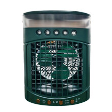 Miniature Tower Fan with Misting 3 Speed Level 600ml-Green