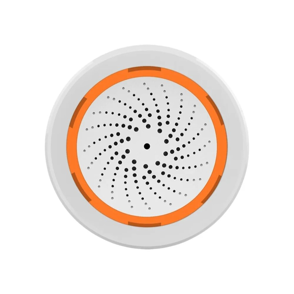 Smart Smart Siren Alarm, Tuya Zigbee Hub Required, Support Home Assistant Zigbee2mqtt App Control, Strobe Alarm Siren 90Db Sounder 9412369459923