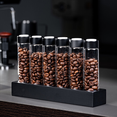 Kaffeebohnenspenderhalter, Kaffeebohnenflaschen, 1