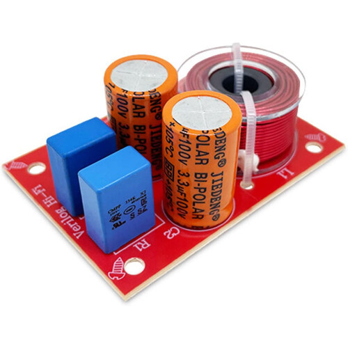 80 W Bass Subwoofer Frequency Divider Crossover 2Way Crossover Filter 1