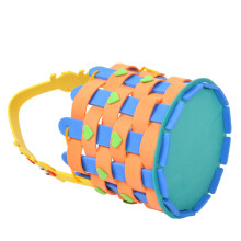 Set of 4 Woven Basket DIY Material Package Pocket Umbrella EVA Flower Basket DIY Bag Material Handbag Manual Child