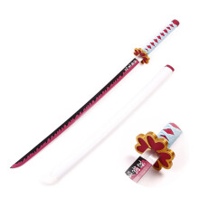 Samurai sword, Samurai toy sword for anime lovers, AnimeSamuraiNinja sword with sheath, for combat sports training/C/104Cm