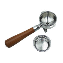 Kaffeezubehör-Kaffeemaschinen-Siebträger mit Holzgriff für-B