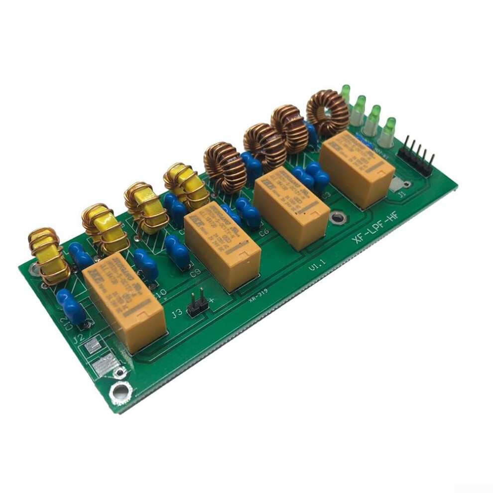Mounted Hf Lowpass Filter (Lpf) For Shortwave Radios, Operating Frequency From 3.5 Mhz To 30 Mhz At 100 W Power. 9365049410762