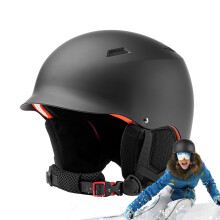 Ski hats for women, protective helmet, removable ear pads, windproof