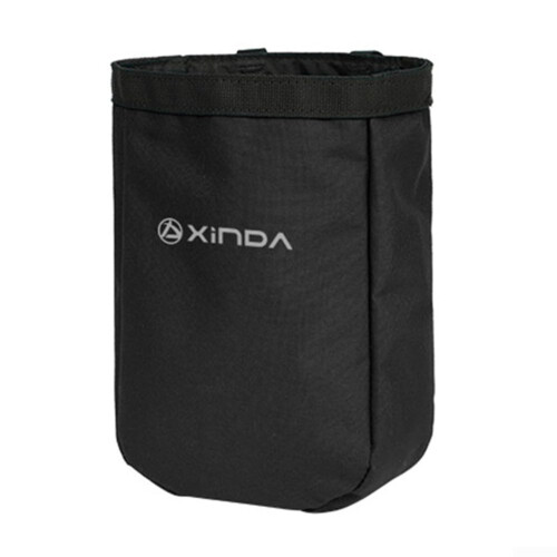 Black climbing tool bag with QuickClip belt for convenient storage and use