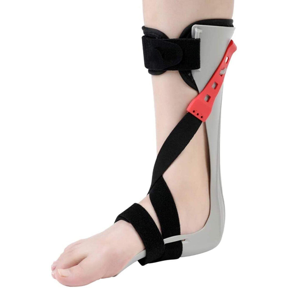 Foot Drop Orthosis Adjustable Foot Valgus Orthosis Can Be Used for Stroke Rehabilitation Training Equipment, Hemiplegia Foot Rest, Orthopedic Shoe