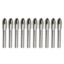 Pack of 10 Stainless Steel Insert Arrows Tip for Archery Sports Hunting Activity Quality Stainless Steel Insert Arrows Tip