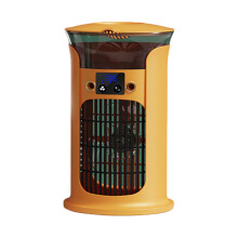 Desktop Air Cooling Fan Portable USB Charging with 3-Yellow
