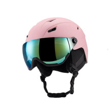 Ski Helmet, Skateboard Helmet, Comfortable, Warm, Removable Liner, Earmuffs, Snow Sports Helmet, Ski Helmet for Men, Extreme Sports 59 to 61 Cm