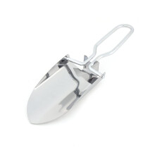 Garden Shovel Foldable Stainless Steel Garden Shovel Camping Dirt Shovel Practical Hand Tools