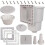 Ground Pool Skimmer Hose Adapters Vacuum Plate Return Fitting 1