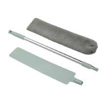 Flexible Cleaning Brush Made of Fleece for Dust Removal, Telescopic Duster for Hard to Reach Areas for Ceilings, Furniture Cleaning