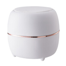 Accessoire de bureau élégant, mini poubelle de comptoir portable à ouverture facile pour bureau, bureau ou cuisine