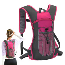 Bicycle Backpack, Hiking Day Bags, Hiking Hydration Backpacks, Ski Daypack with Reflective Stripes, Waterproof Bike Bag, pink.
