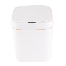 Poubelle sans contact avec dĂ©tecteur de mouvement infrarouge, intelligente et fine, en plastique robuste et Ă©tanche, idĂ©ale pour la chambre Ă