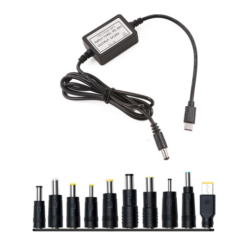 Convertisseur Boost avec diverses têtes de-10 adaptateurs