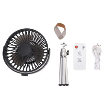 Ventilatore portatile a clip a doppio uso, innovativo ventilatore da soffitto o da tavolo, mini ventilatore oscillante regolabile a 360 gradi per una