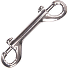Double Sided Clip Hook Stainless Steel Snap Lock Diving Buckle Double Sided Diving Hook