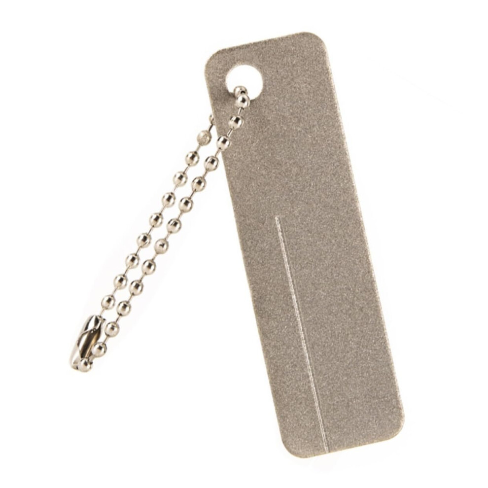 Outdoor Mini Diamond Sharpening Stone For Fishhooks Fingernails Sharpener With Keychain And Versatile For Knives And Scissors 9365049411363