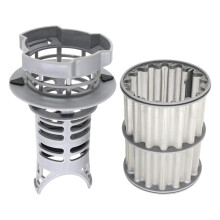 Plastic Circulation Pump Micros Filter Basket Easy Installation