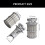 Plastic Circulation Pump Micros Filter Basket Easy Installation 3