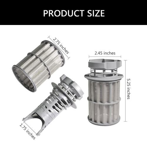 Plastic Circulation Pump Micros Filter Basket Easy Installation 2