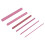 Sharpening Stones 3000 Grit Ruby Polishing Oil Stone Whetstone Set 6 Pcs 1