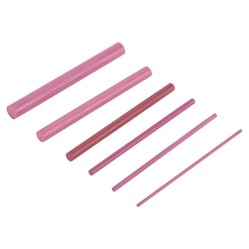 Sharpening Stones 3000 Grit Ruby Polishing Oil Stone Whetstone Set 6 Pcs