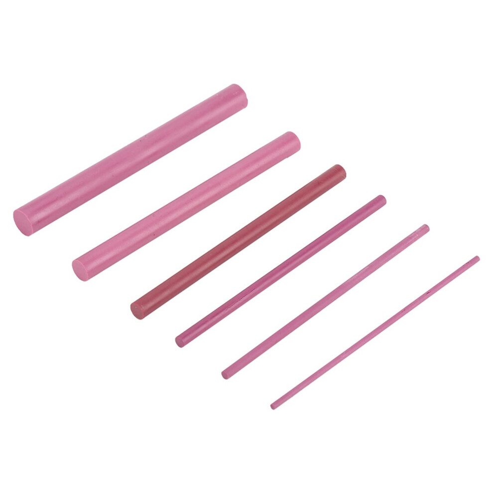Sharpening Stones 3000 Grit Ruby Polishing Oil Stone Whetstone Set 6 Pcs 9412369464118