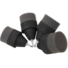 4 Pack Soft Sponges Foam Tip Arrowheads Replacement Arrows Hunting Game Exercise Safe Arrowheads Bow Tips Bows Accessories Ref: 5357
