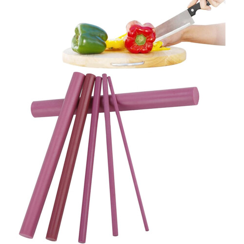 Sharpening Stones 3000 Grit Ruby Polishing Oil Stone Whetstone Set 6 Pcs 1