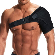 Shoulder brace, shoulder brace for men, for joint dislocation, tendinitis, arthritis, adjustable shoulder brace – right and left shoulder