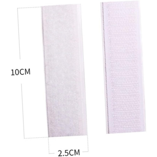 5 Pieces SelfAdhesive Hooks Loop Hook and Loop Fastener Pads Reusable Removable for Home Office Crafts 1