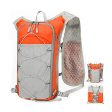 Marathoner Race Water Daypack, Hydration Backpack for Men, Women (Orange)
