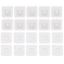 Ganchos multiusos que no dañan la superficie, ideales para colgar sin complicaciones, adecuados para diversas aplicaciones decorativas y artículos
