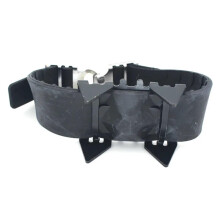 4 Cleats Ice Claw Universal Outdoor Safety NonSlip Snow Ice Climbing Shoe Spikes Grips Crampons Cleats Overshoes Traction