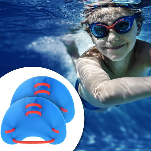 Swimming Hand Paddle  2 Training Paddles with Adjustable Straps, 1