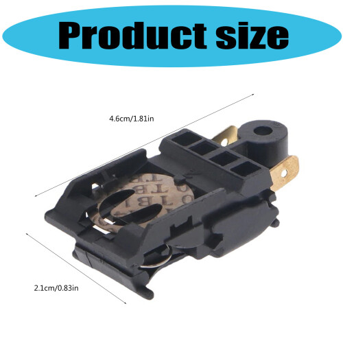 10Pcs/set Electric Kettle Switch 2Pin Kit For Electric Kettle 2