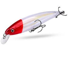 Luya Bait Floating Mino 16 cm 40 g Bionic Fake Bait Plastic Hard Bait Fishing Lure Long Shot Floating Mino (Size: D)