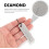 Sharpening Stone Diamond Sharpener Silver Pack of 2 3
