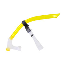 Scuba Diving Snorkel Support Breathing Tube Swimming Front Snorkel for Swimming Water Sports Outdoor Activities light yellow