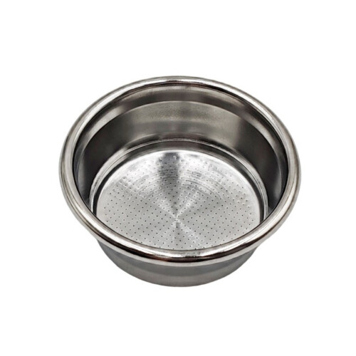 54mm Stainless Steel Filter Basket Double Layer-    Dual Cup