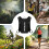 Running Vest, Water Backpack, 5L Adjustable Chest Straps, Bicycle Bag, Black 3
